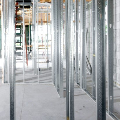 Drywall Installation with Neoprene Foam Tape