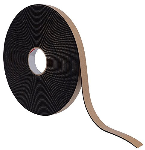 2C3 SCE 43, Firm Density Neoprene Foam Tape, 1/4" Thick x 1.5" Width