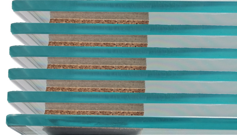 1/4" x 2" x 2" Cork Foam Shipping Pads