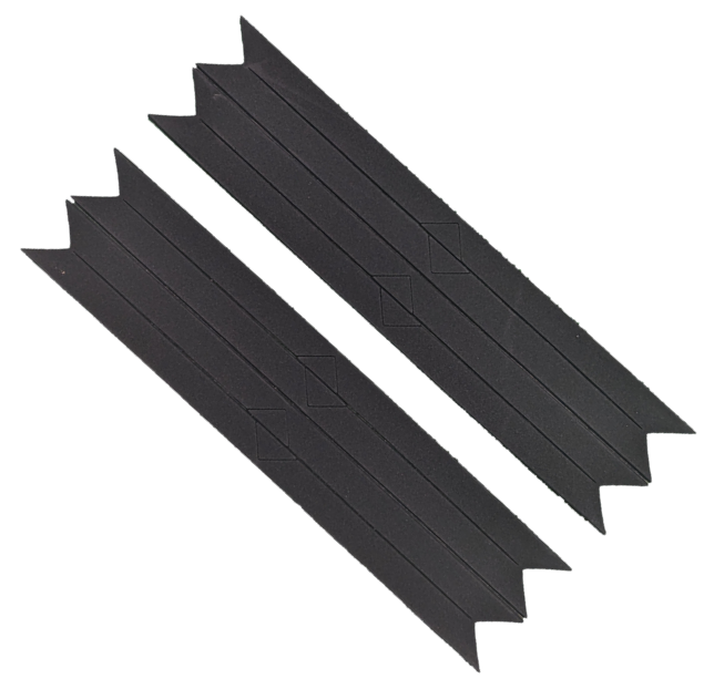 1/8” Thick Neoprene Foam Strip, 1” Width x 50’ Length, Black