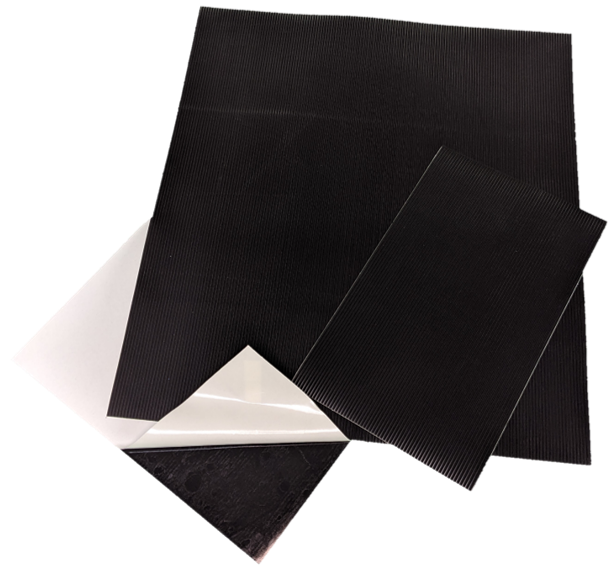 Ribbed Solid Vinyl Step Treads