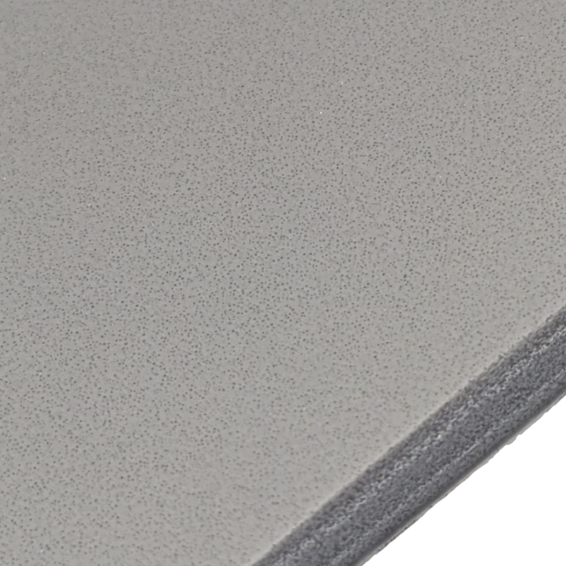 36-Pack Low Density 1/2" Thick Gray Vinyl Foam Tape, 1/2"W