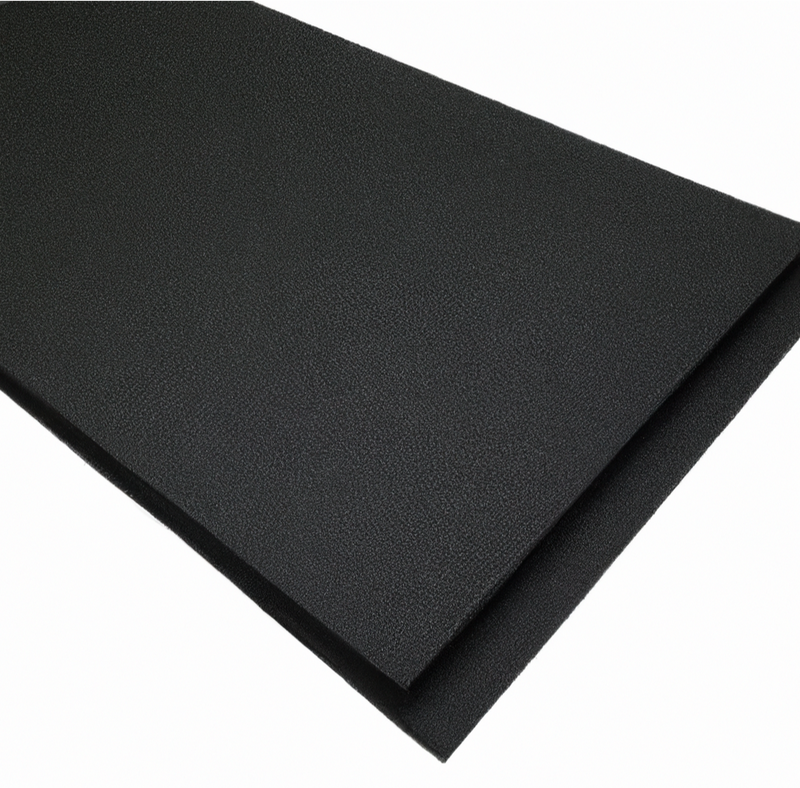 black neoprene foam sheet