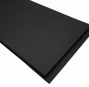 black neoprene foam sheet